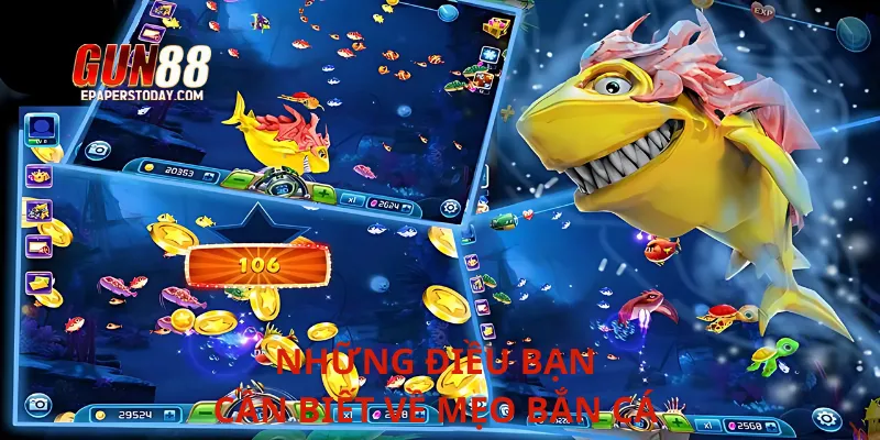 Những điều bạn cần biết về mẹo bắn cá 