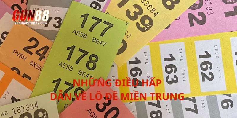 Những điều hấp dẫn về lô đề miền trung 